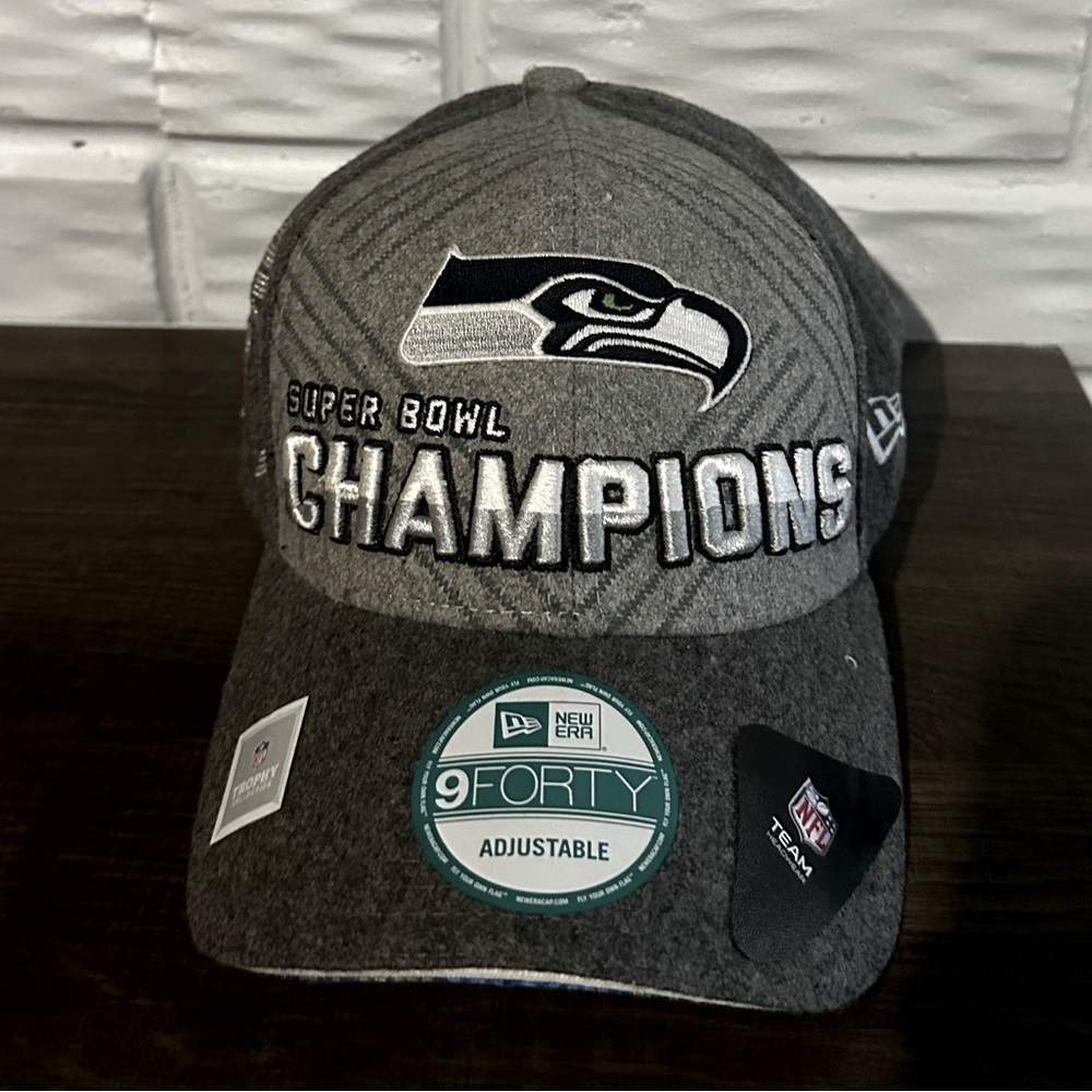 Seattle Seahawks NWOT Superbowl Champs Hat